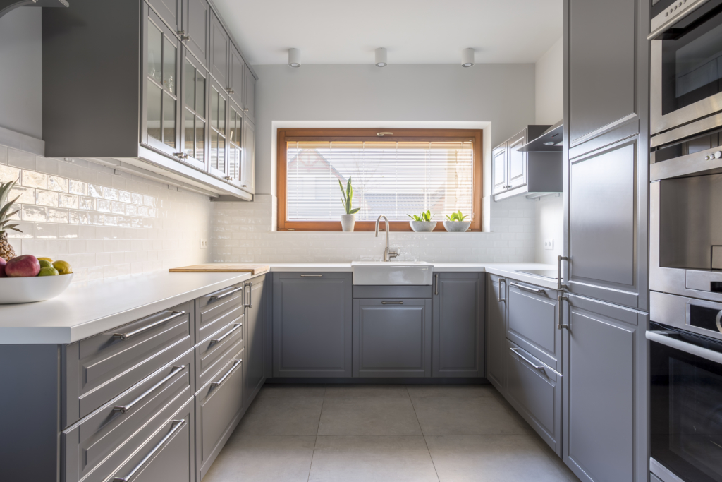 kitchen renovation gray kitchen